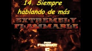 14 Swan Fyahbwoy  Siempre hablando de más Letra en la Descripción Extremely Flammable [upl. by Secnarf]