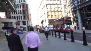 TSG METROPOLITAN POLICE WAITING FOR PROTESTERS OUT SIDE CANNON STREET STATION [upl. by Annabal]