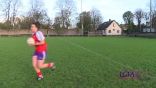 Ladies Gaelic Football Skills  The Pick Up [upl. by Annaliese]