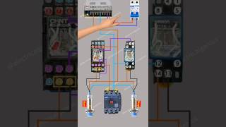 Two Proximity switches control the motor start and stop circuit diagram Electricalgenius [upl. by Einoj]