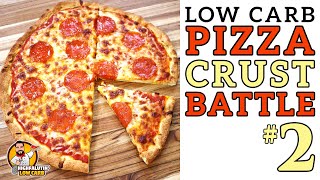 Low Carb PIZZA CRUST Battle 2 🍕 The BEST Keto Pizza Crust Recipe PART TWO [upl. by Chaffinch492]