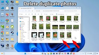 How to delete duplicate photos on windows 11 and 10 [upl. by Yanrahs]