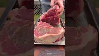 Grilled Tuscan Steak Recipe  Over The Fire Cooking by Derek Wolf [upl. by Alvin]