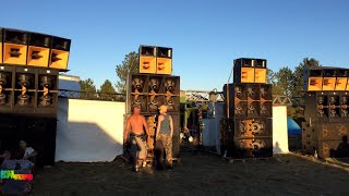 Teknival 15 août sur le plateau du Larzac  12082016 [upl. by Eniluqcaj]