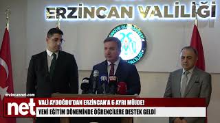 Vali Aydoğdu’dan Erzincan’a 6 ayrı müjde [upl. by Eelan]