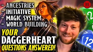 The ULTIMATE Daggerheart FAQ with Lead Designer Spenser Starke [upl. by Alehcim]