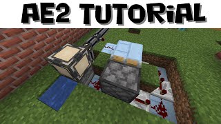 AutoCrafting Water Bottles With AE2  Modded Minecraft Tutorial [upl. by Nellir]