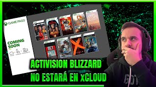 ❌ xCLOUD NO tendrá JUEGOS de ACTIVISION BLIZZARD  Gamepass cloud [upl. by Lesde]