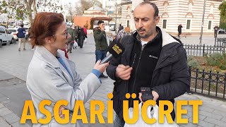 Asgari Ücret Kaç Lira Olmalı Hükümet Asgari Ücreti Kaç Lira Yapar  ÜSKÜDAR  Sokak Röportajları [upl. by Leirad]