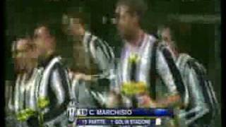 JuventusFiorentina 10 Goal di Marchisio 20090124 [upl. by English]