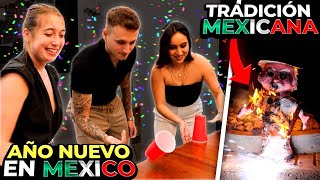 🇪🇸 CELEBRAMOS el AÑO NUEVO en MÉXICO con esta TRADICIÓN MEXICANA 🇲🇽😱 mucha fiesta y desmadre [upl. by Evalyn299]