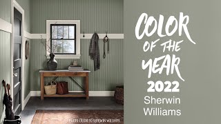 Color of the Year 2022 Sherwin Williams [upl. by Razaele947]