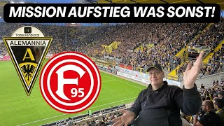 Volle Hütte unter Flutlicht  Alemannia Aachen  RegionalligWest [upl. by Dorran]