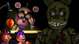 SPRINGTRAP PLAYS Freddy Fazbears Pizzeria Simulator  BANKRUPT BLACKLIST AND MEDIOCRE ENDINGS [upl. by Leor]