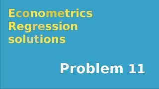 11 Ftest for overall significance in regression example [upl. by Sivart]