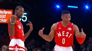 KD amp Russell Westbrook Best Moments Together [upl. by Lettie]