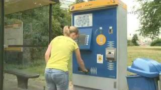 LVBTicketautomat wurde gesprengt 17102011 [upl. by Dick]