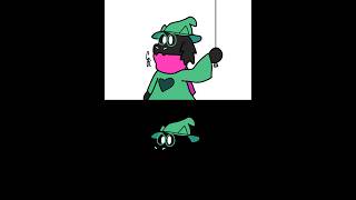 Lights off art deltarune ralsei drawing digitalart fanart speedpaint cute [upl. by Obel]