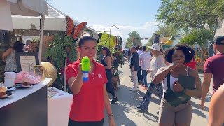 Miami Walk  Coral Gables during Carnaval On The Mile Festival 2023 [upl. by Cleopatre]