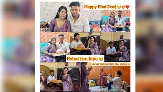 Happy Bhai Dooj 🥹🧿 Bohat fun kiya trending trending watch dailyvlog explorepage youtube fun [upl. by Raynard323]