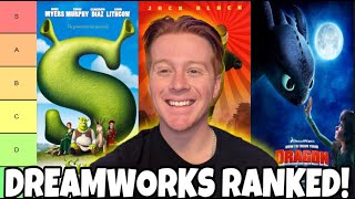 Dreamworks Animation Movies RankedTier List [upl. by Ardnekahs]