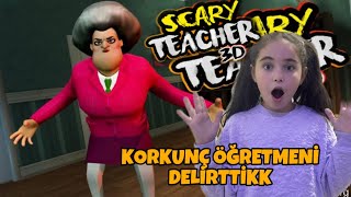 KORKUNÇ ÖĞRETMENİ DELİRTTİKK Scary Teacher [upl. by Essilevi469]