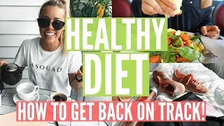 WHAT I EAT  Back on Track  Getting Healthy Again [upl. by Bethany]