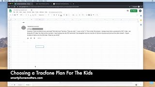 Choosing a Tracfone Plan For The Kids [upl. by Esilahs5]