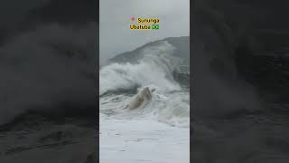 uma das praias mais perigosas do Brasil praia da Sununga em Ubatuba surfers praias perigosos [upl. by Xirdnek]