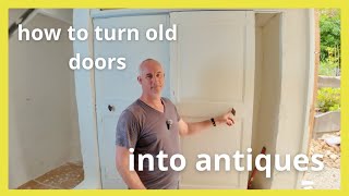 From Drab to Fab Upcycling Old Doors into Vintage Beauties 105 [upl. by Vlada]