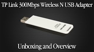 TP Link 300Mbps Wireless N USB Adapter TLWN821N Unboxing [upl. by Opaline]