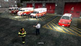 GTAIV LtCaines Fire TrucksCars [upl. by Arvad]