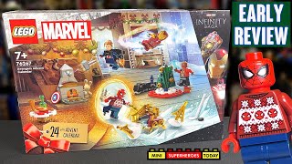 REVIEW LEGO Marvel 2023 ADVENT CALENDAR Set 76267 [upl. by Cheffetz]