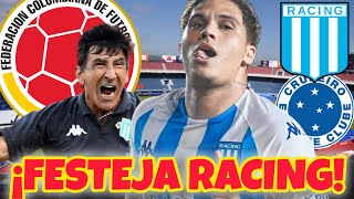 URGENTE RACING LO PIDIÓ Y COLOMBIA ACEPTÓ GRAN NOTICIA PARA LA FINAL NOTICIAS RACING CLUB [upl. by Cecilla852]