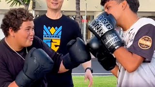 Papakolea vs Aiea 👊 Punch Power Contest [upl. by Pardner]