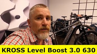 Kross LEVEL BOOST 30  ROWER ZE WSPOMAGANIEM ELEKTRYCZNY MTB [upl. by Cesare]