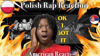 American Reacts To Polish Rap Reaction Ft Risk takers Bez lokalizacji kruzzo Skimin Migger [upl. by Arondell]