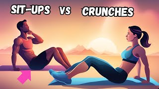 SitUps vs Crunches Which is Better for Abs at the Gym [upl. by Alger]