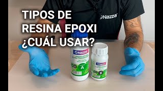 TIPOS DE RESINA EPOXI Cómo elegir la resina más adecuada según su uso [upl. by Nnaycart]