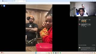 Finesse 2Tymes Polygamy Relationship Problems Live REACTION VIDEO [upl. by Llirrem]