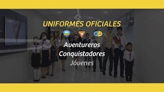 Uniformes Oficiales  Conquistadores Aventureros y JA [upl. by Nnairam150]