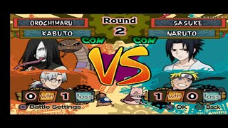 Orochimaru Vs Sasuke  Naruto Shippuden 5  PS2 [upl. by Deland81]