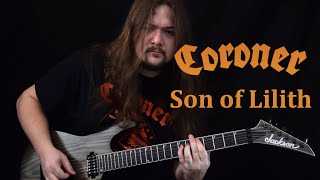 Coroner  Son Of Lilith Guitar Cover  RISTRIDI [upl. by Agiaf]