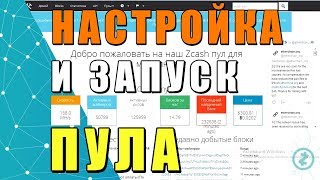 Как начать майнить Zcash через пул настройка пула mining zcash flypool майнинг на пуле [upl. by Wehner]