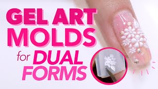 Perfect 3D Gel Nail Art Every Time with Nail Art Molds for Dual Forms [upl. by Aryam]