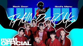 Stray Kids  Back Door  Gods Menu  Thunderous AWARD SHOW PERFORMANCE CONCEPT [upl. by Nitsuj]