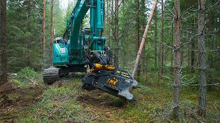 TMK 300 with Collector in Kobelco SK 140SR [upl. by Bendicta]