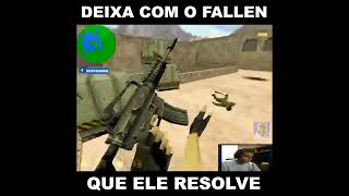 Fallen Jogando COUNTERSTRIKE 16 CS 16 shorts [upl. by Aletsirc]