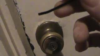 73 How to pick a lock with only ONE bobby pin [upl. by Akener]