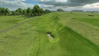 Muirfield 9th Hole 2013 Open [upl. by Alliuqaj]